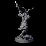 Woodland Armoured Elf Fighter B Miniature for Dungeons and Dragons, Pathfinder or other TTRPGs