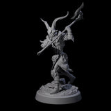 Woodland Armoured Elf Fighter B Miniature for Dungeons and Dragons, Pathfinder or other TTRPGs