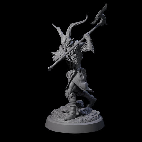 Woodland Armoured Elf Fighter B Miniature for Dungeons and Dragons, Pathfinder or other TTRPGs