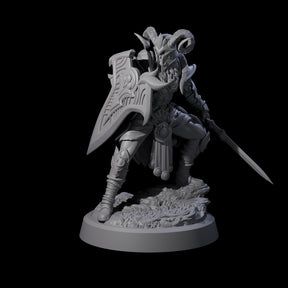 Woodland Armoured Elf Fighter D Miniature for Dungeons and Dragons, Pathfinder or other TTRPGs