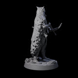 Woodland Hunt Master Miniature for Dungeons and Dragons, Pathfinder or other TTRPGs