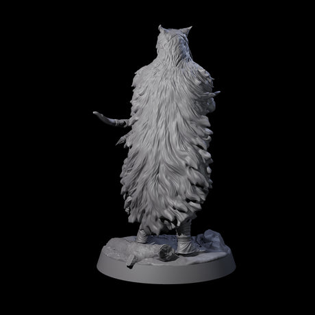 Woodland Hunt Master Miniature for Dungeons and Dragons, Pathfinder or other TTRPGs