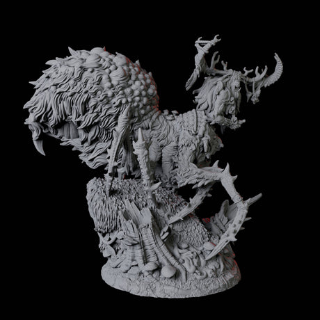 Woodland Yakfolk Drider Miniature for Dungeons and Dragons, Pathfinder or other TTRPGs