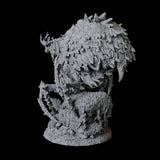Woodland Yakfolk Drider Miniature for Dungeons and Dragons, Pathfinder or other TTRPGs