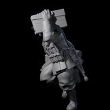 World War 2 Sprinting German Gunner Assistant B Miniature for Dungeons and Dragons, Pathfinder or other TTRPGs