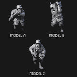 World War 2 Sprinting German Gunners Miniature for Dungeons and Dragons, Pathfinder or other TTRPGs