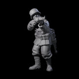 World War 2 Under Fire German Rifleman G Miniature for Dungeons and Dragons, Pathfinder or other TTRPGs