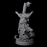 Worshipping Masked Clergy A Miniature for Dungeons and Dragons, Pathfinder or other TTRPGs