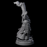 Worshipping Masked Clergy A Miniature for Dungeons and Dragons, Pathfinder or other TTRPGs