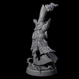 Worshipping Masked Clergy A Miniature for Dungeons and Dragons, Pathfinder or other TTRPGs