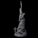Worshipping Masked Clergy B Miniature for Dungeons and Dragons, Pathfinder or other TTRPGs