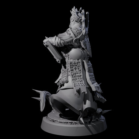 Worshipping Masked Clergy C Miniature for Dungeons and Dragons, Pathfinder or other TTRPGs