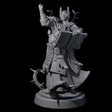 Worshipping Masked Clergy C Miniature for Dungeons and Dragons, Pathfinder or other TTRPGs