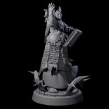 Worshipping Masked Clergy C Miniature for Dungeons and Dragons, Pathfinder or other TTRPGs