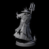 Worshipping Masked Clergy D Miniature for Dungeons and Dragons, Pathfinder or other TTRPGs