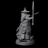 Worshipping Masked Clergy D Miniature for Dungeons and Dragons, Pathfinder or other TTRPGs