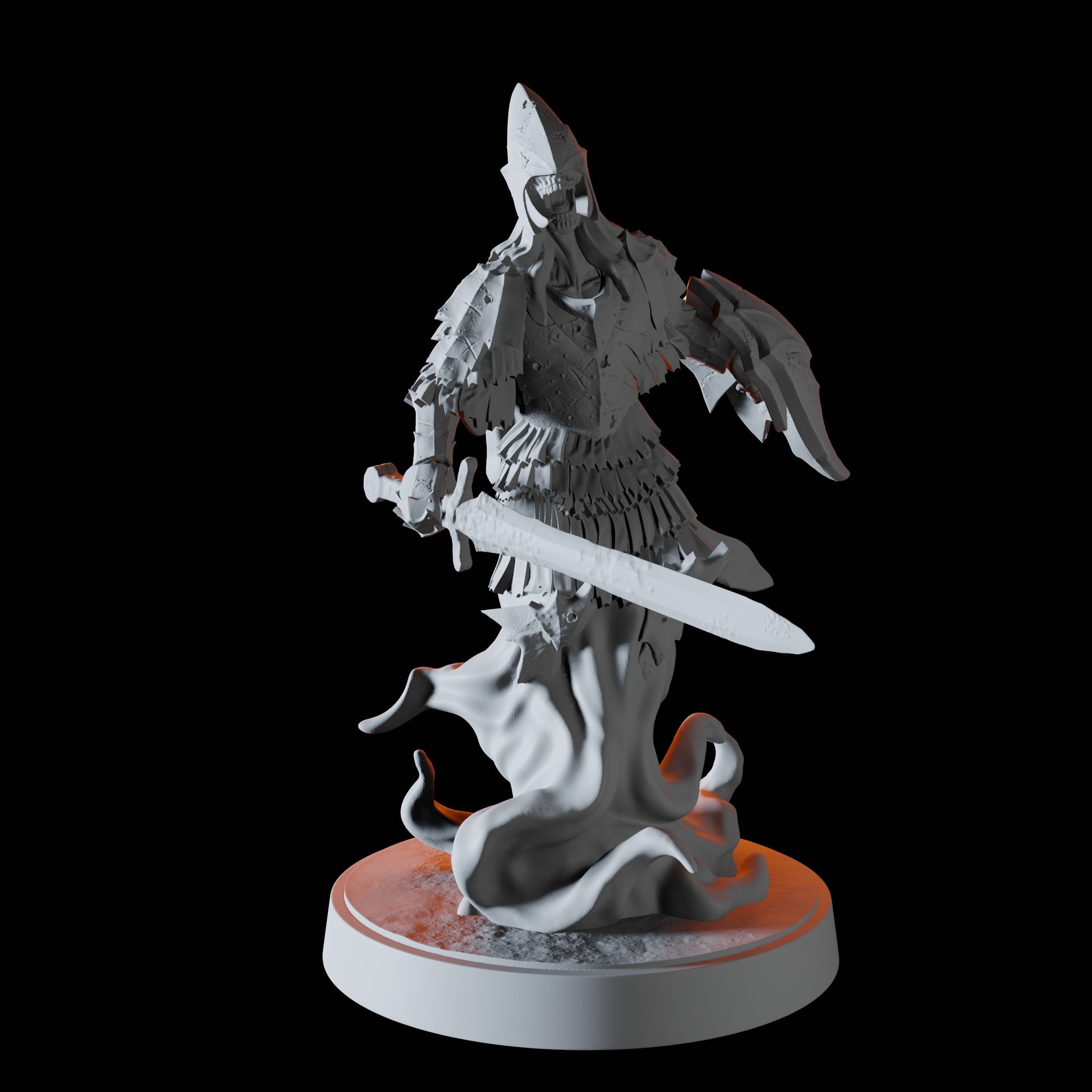 Wraith Miniature for Dungeons and Dragons - Myth Forged