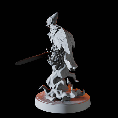 Wraith Solider Miniature for Dungeons and Dragons, Pathfinder or other TTRPGs