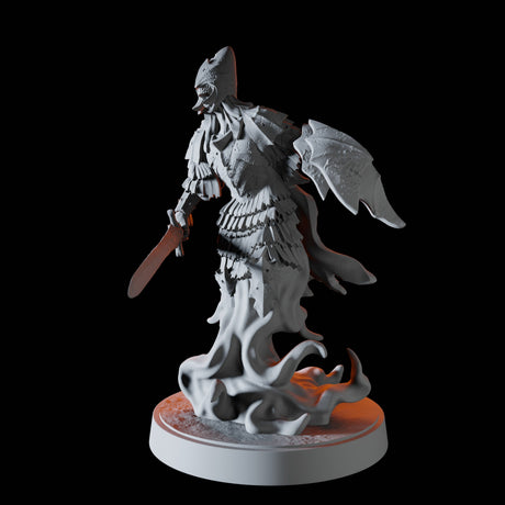 Wraith Solider Miniature for Dungeons and Dragons, Pathfinder or other TTRPGs