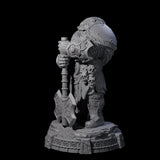 Wrapped Up Warrior of the North A Miniature for Dungeons and Dragons, Pathfinder or other TTRPGs