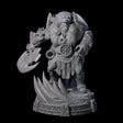 Wrapped Up Warrior of the North E Miniature for Dungeons and Dragons, Pathfinder or other TTRPGs