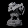 Wrapped Up Warrior of the North I Miniature for Dungeons and Dragons, Pathfinder or other TTRPGs