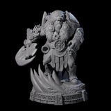 Wrapped Up Warriors of the North Miniature for Dungeons and Dragons, Pathfinder or other TTRPGs