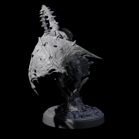Wrathful Demon Courtier A Miniature for Dungeons and Dragons, Pathfinder or other TTRPGs