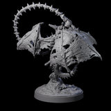 Wrathful Demon Courtier A Miniature for Dungeons and Dragons, Pathfinder or other TTRPGs