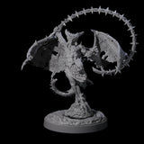 Wrathful Demon Courtier A Miniature for Dungeons and Dragons, Pathfinder or other TTRPGs