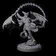 Wrathful Demon Courtier A Miniature for Dungeons and Dragons, Pathfinder or other TTRPGs