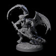 Wrathful Demon Courtier B Miniature for Dungeons and Dragons, Pathfinder or other TTRPGs