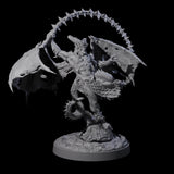 Wrathful Demon Courtiers Miniature for Dungeons and Dragons, Pathfinder or other TTRPGs