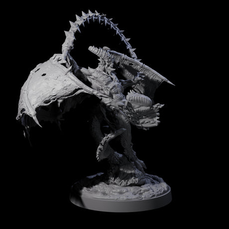 Wrathful Demon Courtiers Miniature for Dungeons and Dragons, Pathfinder or other TTRPGs