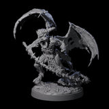 Wrathful Demon Courtiers Miniature for Dungeons and Dragons, Pathfinder or other TTRPGs