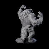 Wrathful Ratfolk Berserker Miniature for Dungeons and Dragons, Pathfinder or other TTRPGs