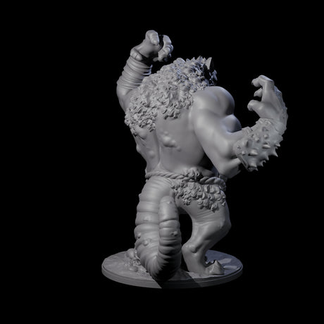 Wrathful Ratfolk Berserker Miniature for Dungeons and Dragons, Pathfinder or other TTRPGs