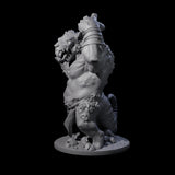 Wrathful Ratfolk Berserker Miniature for Dungeons and Dragons, Pathfinder or other TTRPGs
