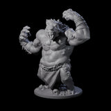 Wrathful Ratfolk Berserker Miniature for Dungeons and Dragons, Pathfinder or other TTRPGs