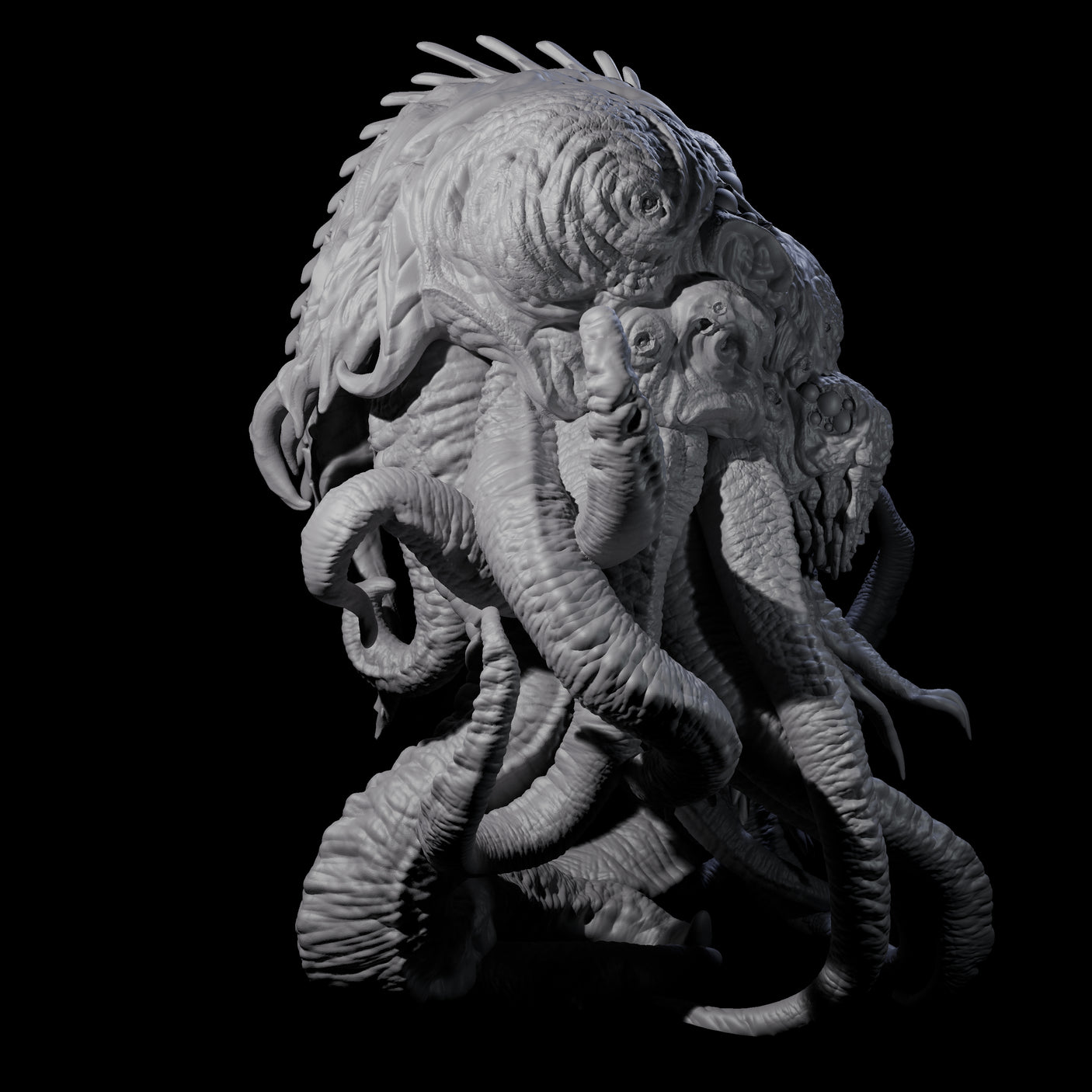 Writhing Protoshoggoth Aberration Miniature for Dungeons and Dragons, Pathfinder or other TTRPGs