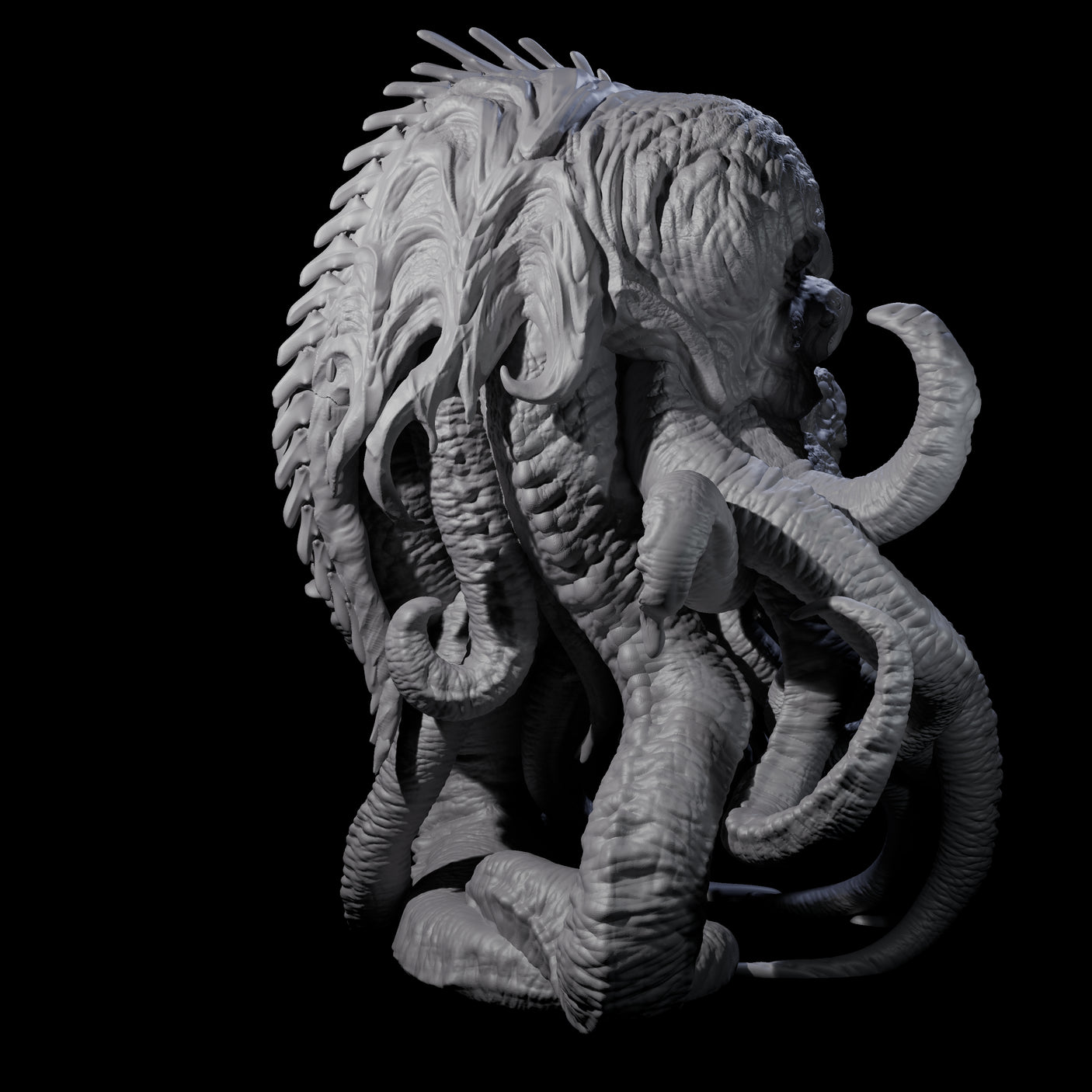 Writhing Protoshoggoth Aberration Miniature for Dungeons and Dragons, Pathfinder or other TTRPGs
