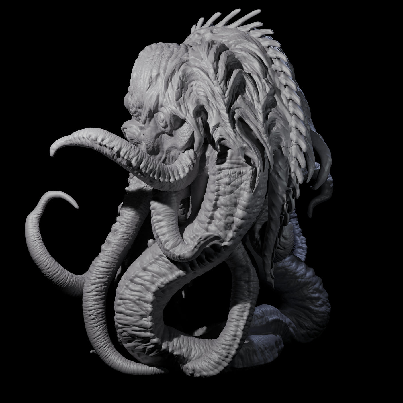 Writhing Protoshoggoth Aberration Miniature for Dungeons and Dragons, Pathfinder or other TTRPGs