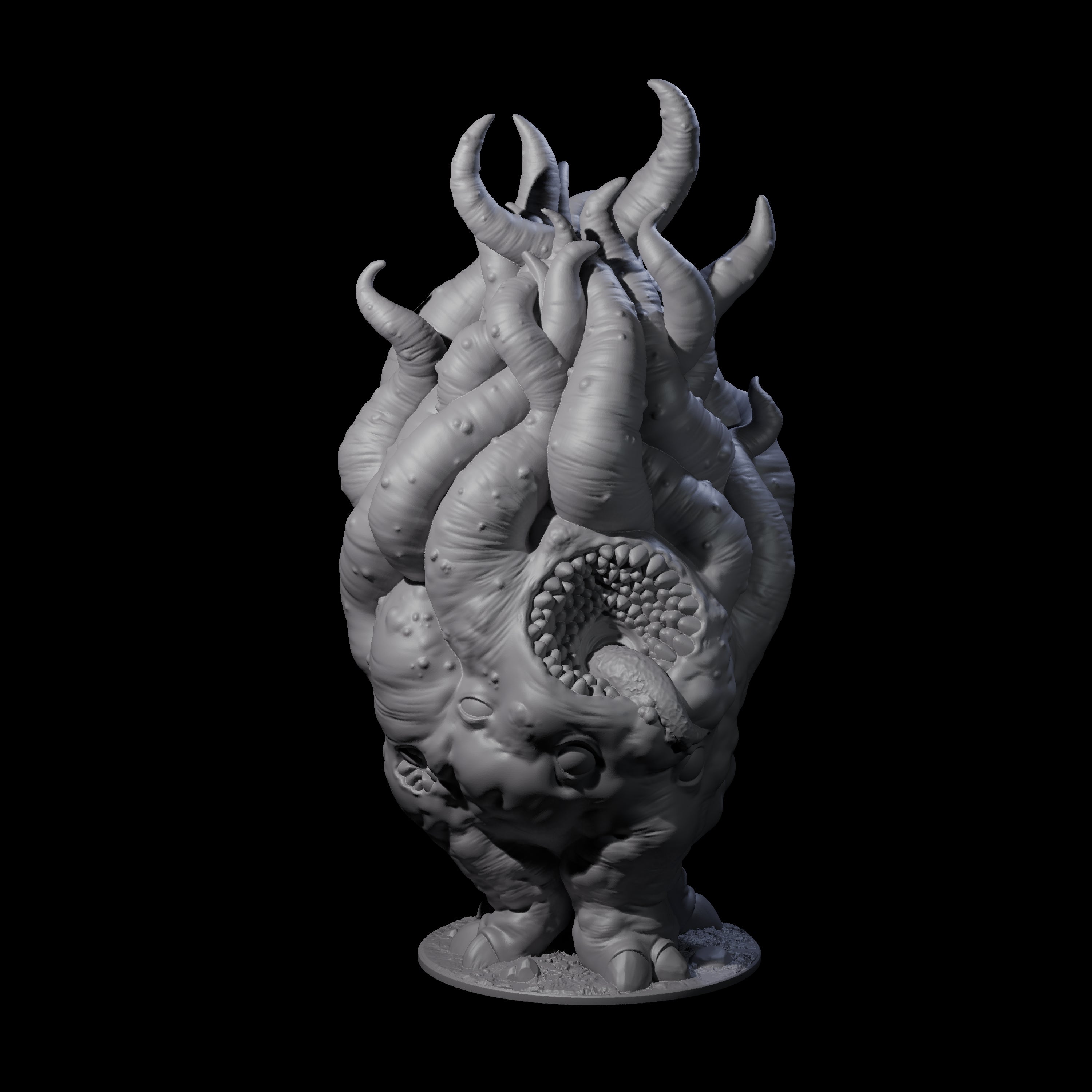 Writhing Roper Monstrosity Miniature for Dungeons and Dragons, Pathfinder or other TTRPGs