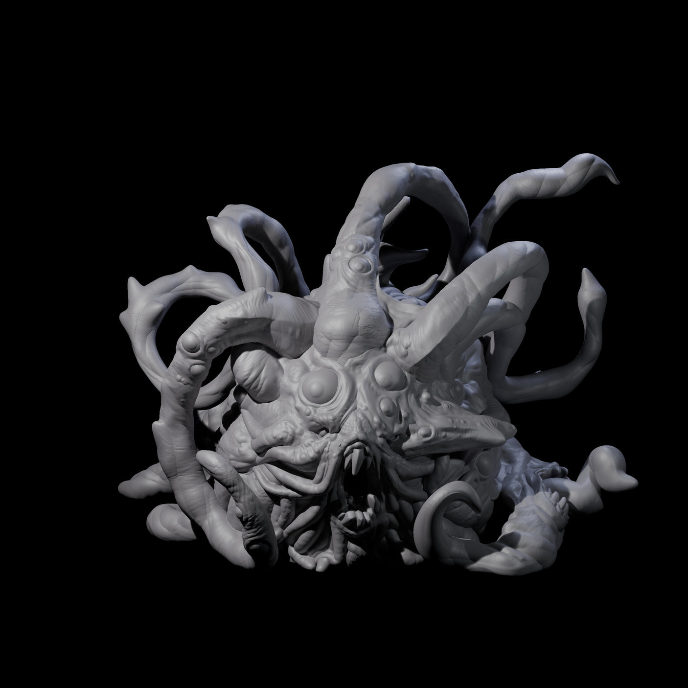Writhing Shoggoth Aberration Miniature for Dungeons and Dragons, Pathfinder or other TTRPGs