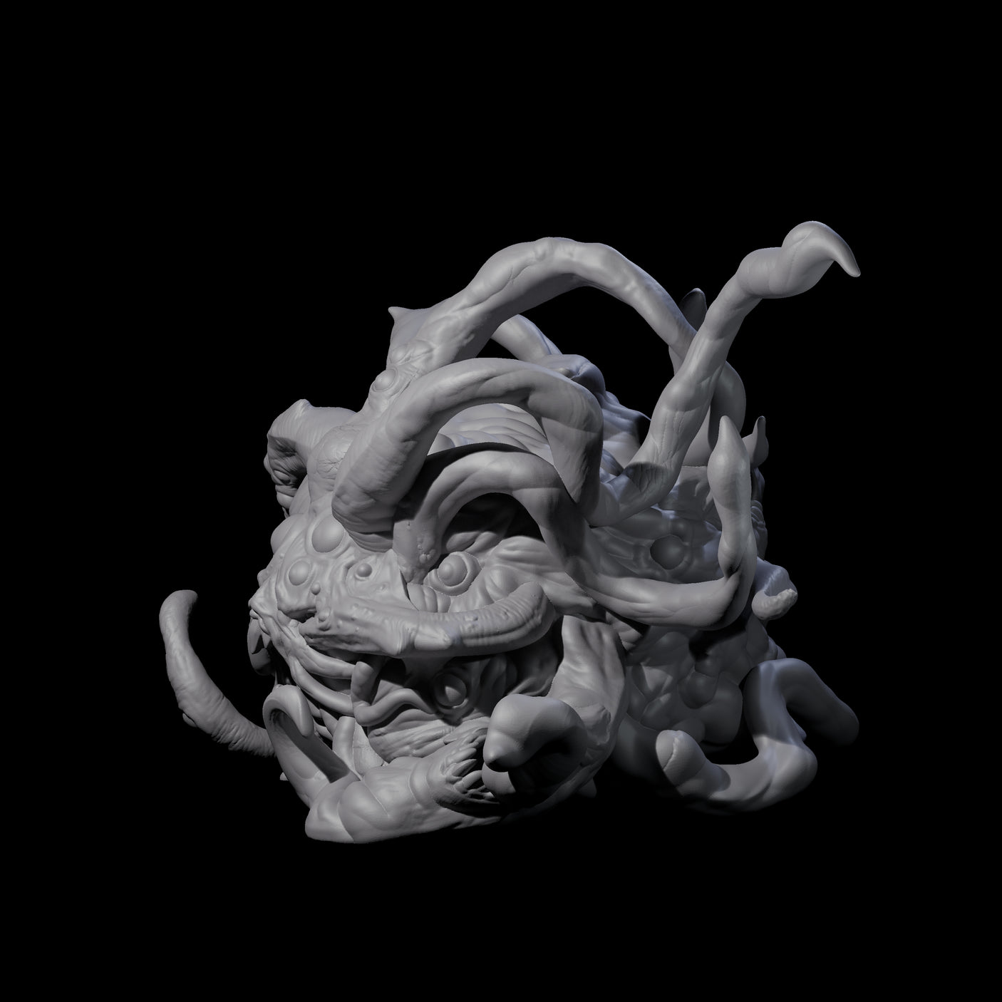 Writhing Shoggoth Aberration Miniature for Dungeons and Dragons, Pathfinder or other TTRPGs