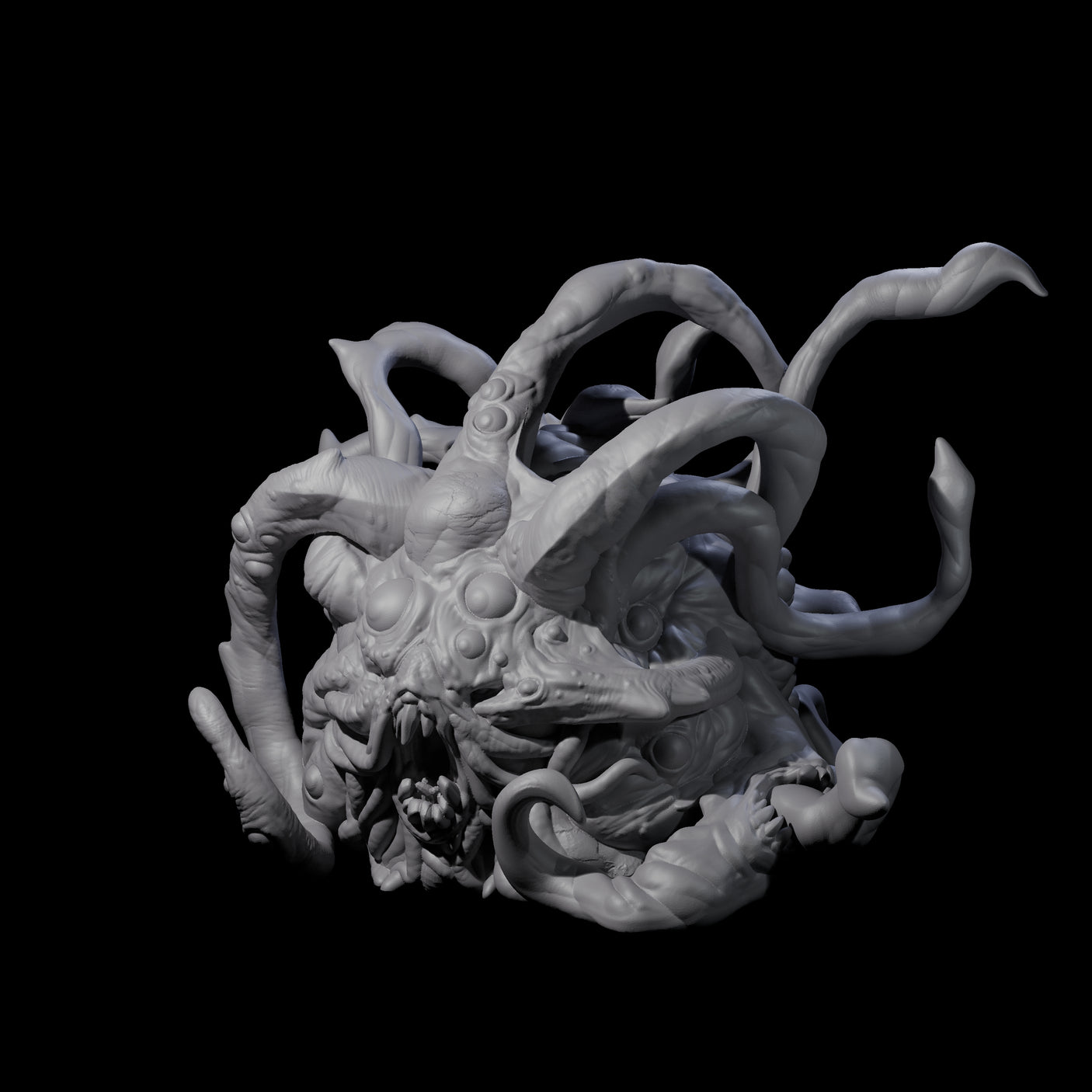 Writhing Shoggoth Aberration Miniature for Dungeons and Dragons, Pathfinder or other TTRPGs