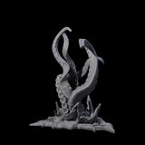 Writhing Shoggoth Horrors Miniature for Dungeons and Dragons, Pathfinder or other TTRPGs