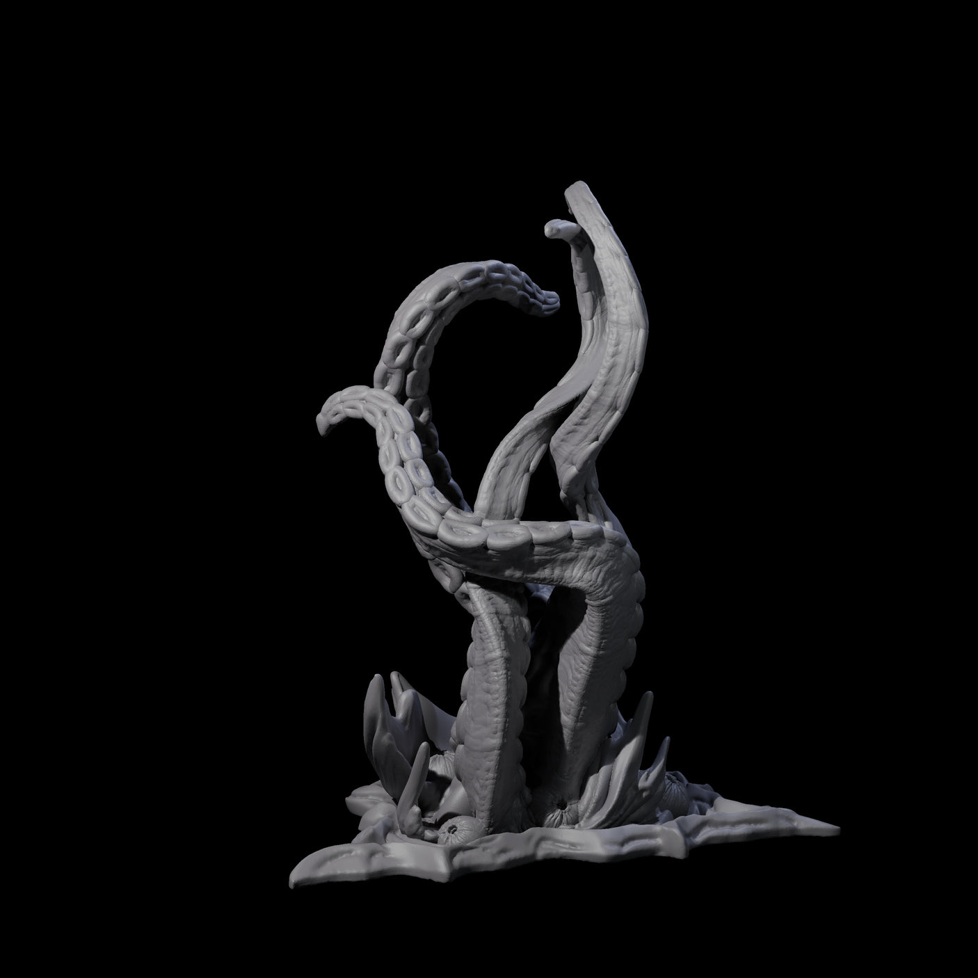 Writhing Shoggoth Horrors Miniature for Dungeons and Dragons, Pathfinder or other TTRPGs