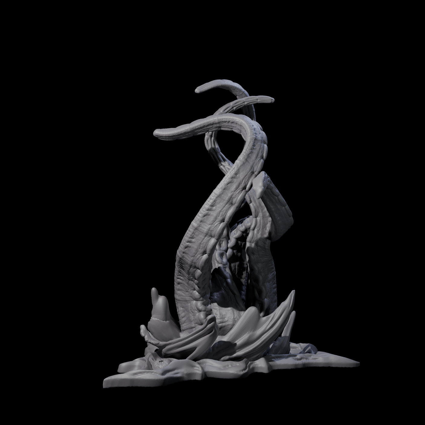 Writhing Shoggoth Horrors Miniature for Dungeons and Dragons, Pathfinder or other TTRPGs