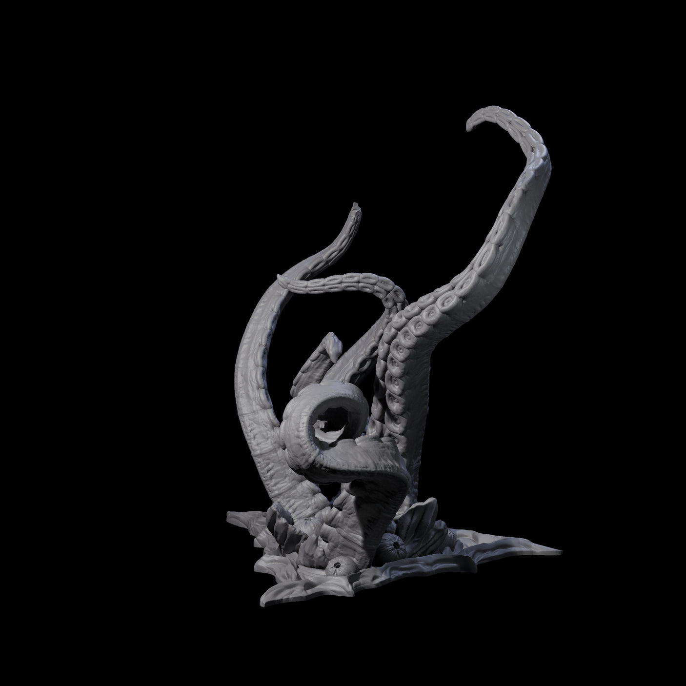 Writhing Shoggoth Horrors Miniature for Dungeons and Dragons, Pathfinder or other TTRPGs